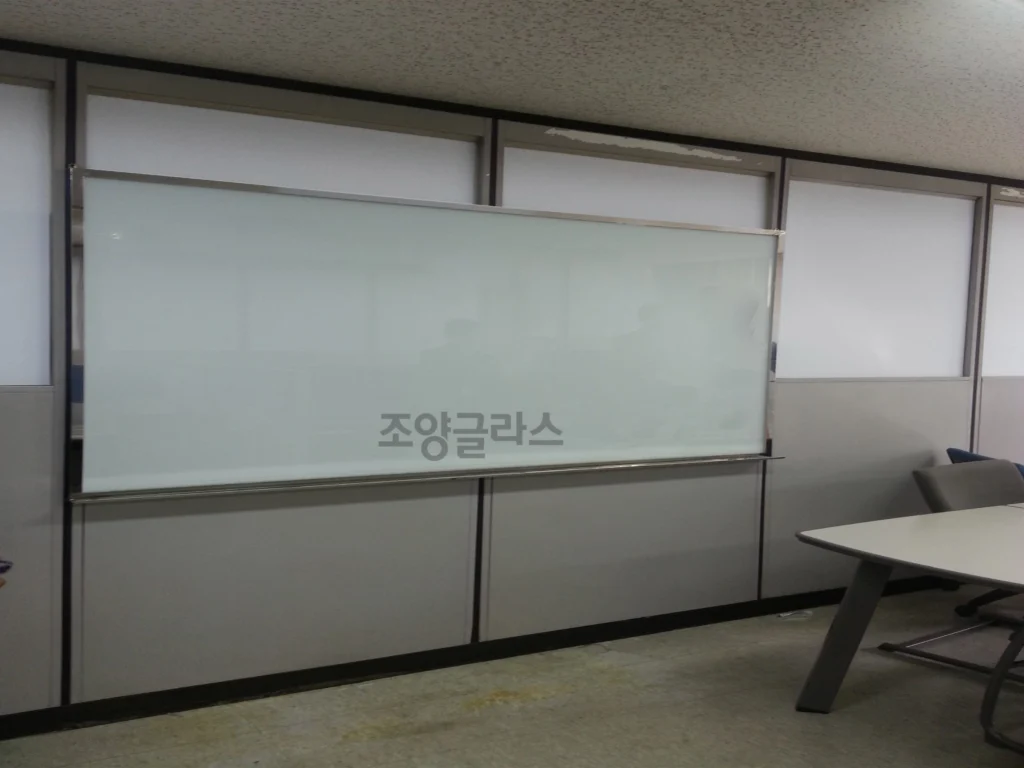 난반사유리칠판, 백색