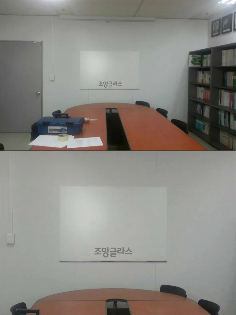 필기용 난반사유리칠판