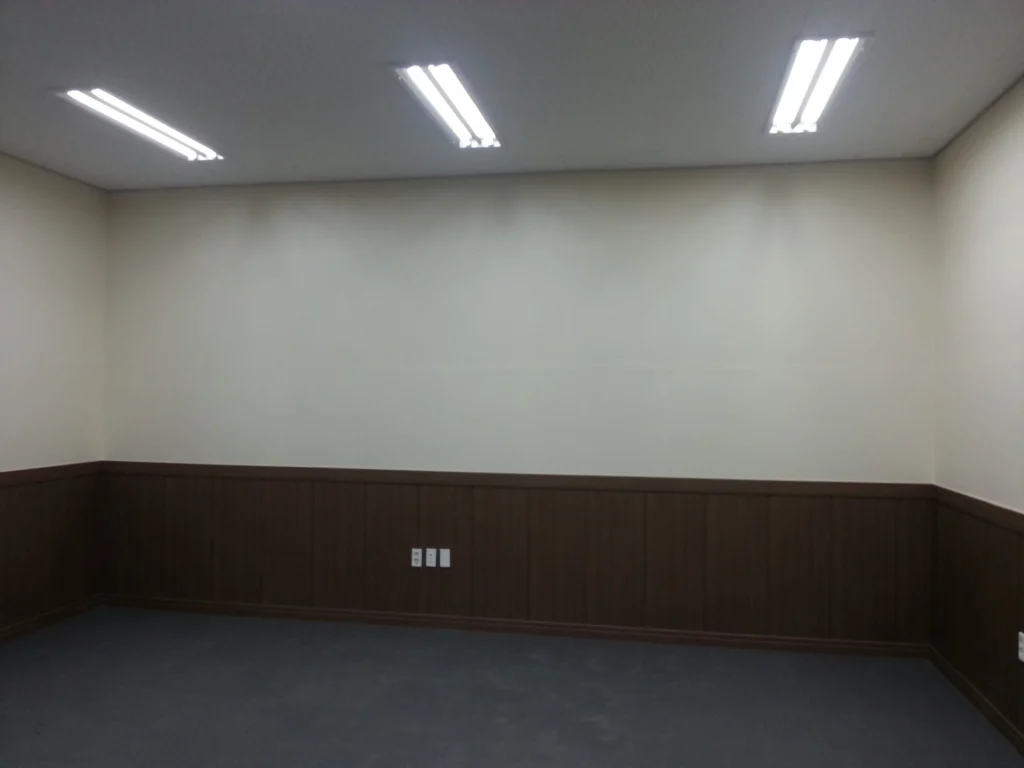 유리칠판 설치전 벽면