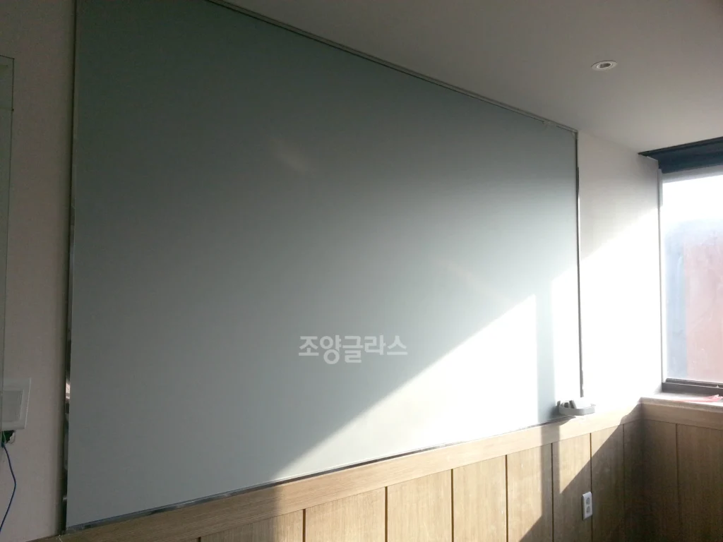 무반사 스크린글라스보드