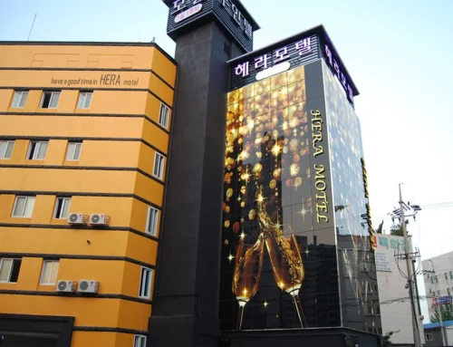 건물외벽 실사유리