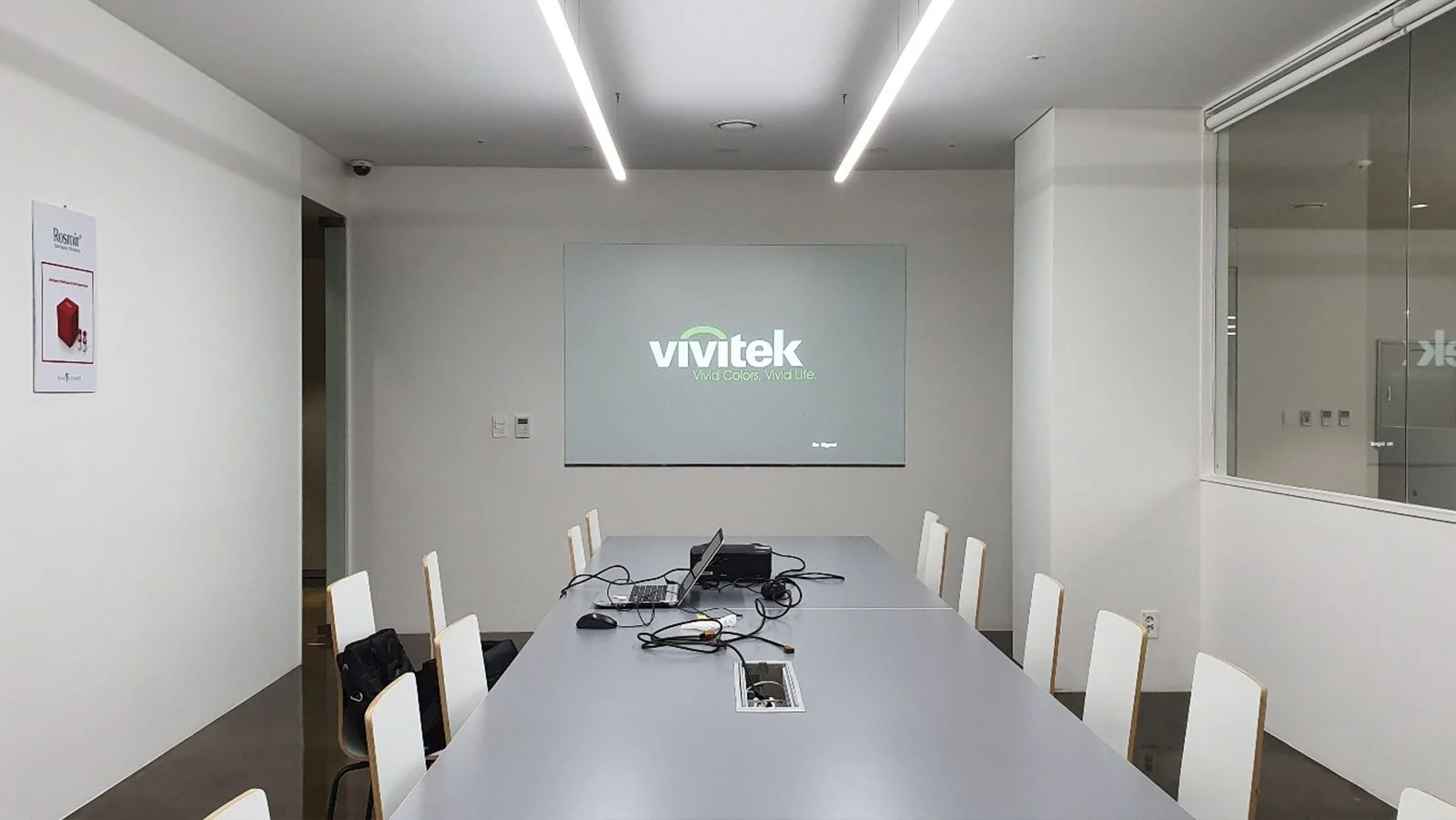 기업체 스크린 유리칠판(강의실/회의실)