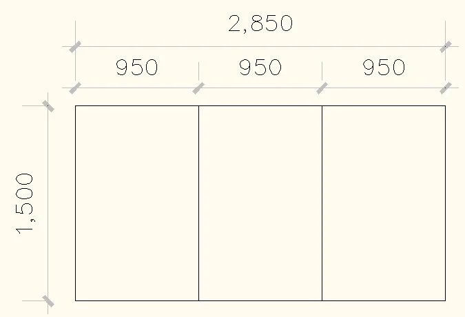 글라스보드 사이즈, 색상 정보
