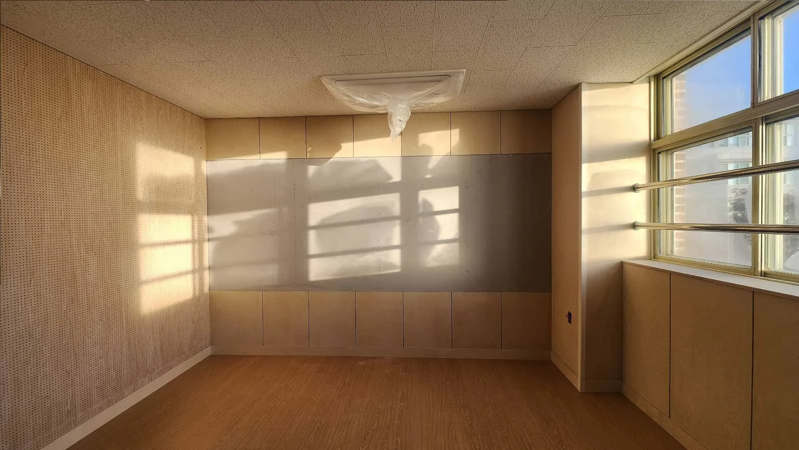 글라스보드 설치전 바탕면