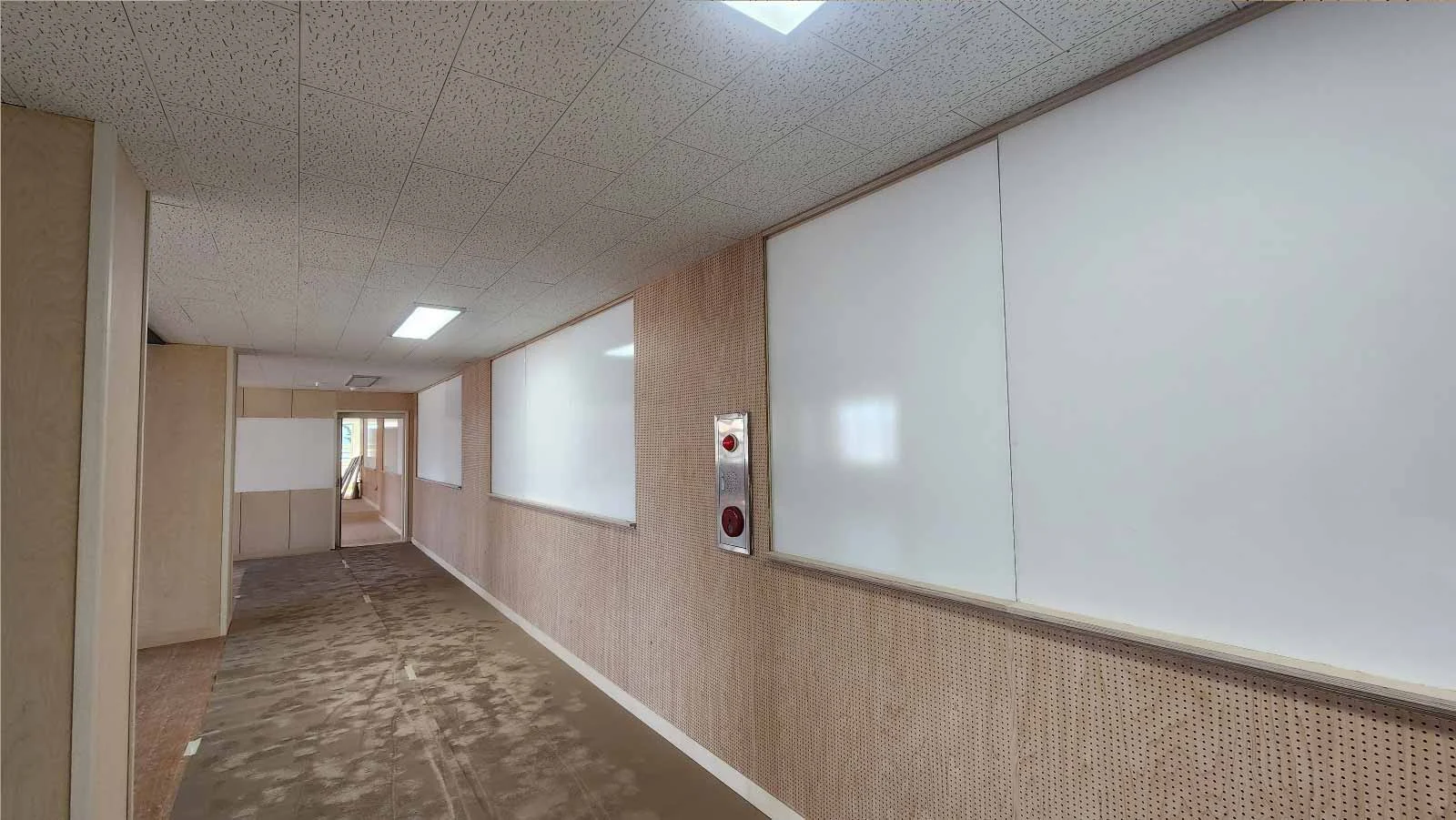 의정부여고 난반사유리칠판 설치