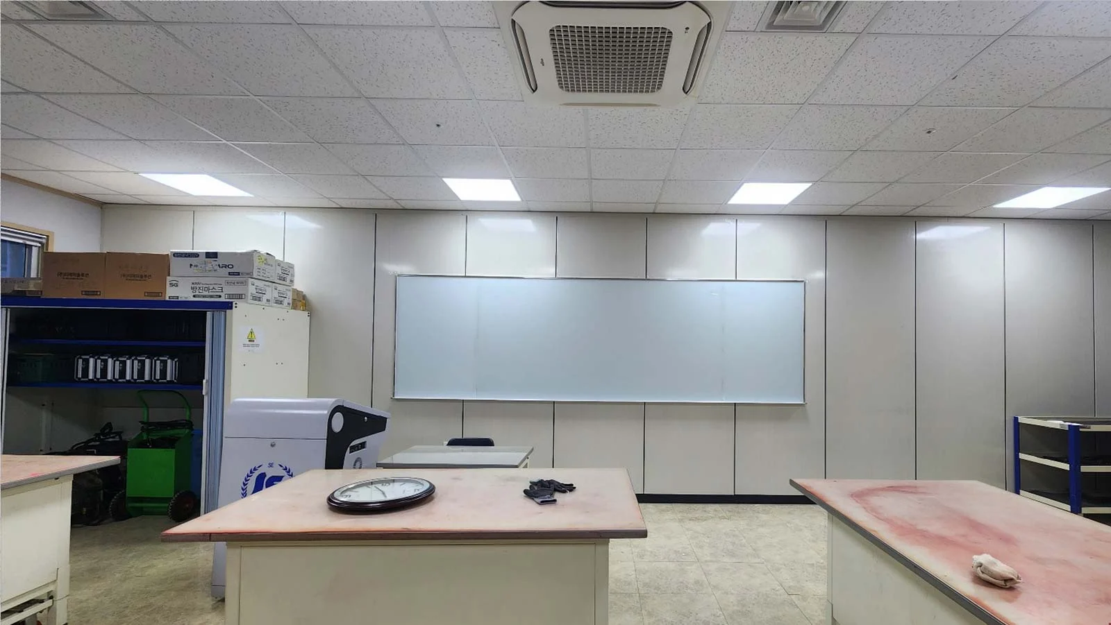 스크린유리칠판 설치