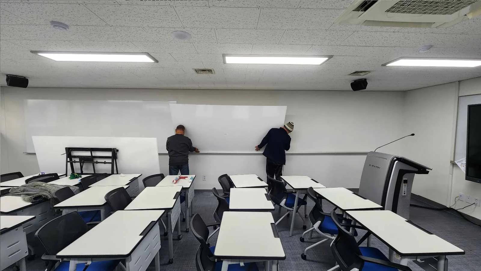 서울대학교 글라스보드 설치