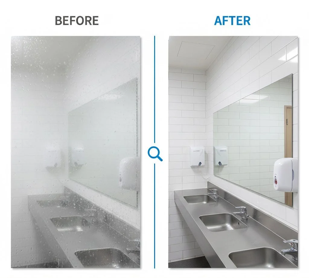 김서림방지 안전거울