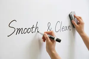 무광 백색 조양글라스 스크린유리칠판의 부드러운 판서와 깨끗한 지움성