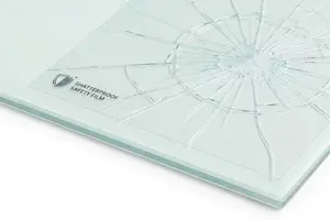 스크린유리칠판 비산방지 안전필름 적용