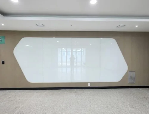 남양주 퇴계원중학교 사틴유리(무광) 및 유광 백페인트글라스  시공 | 조양글라스